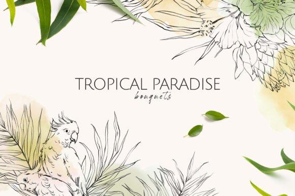 Download Tropical Paradise Bouquets - Tropical paradise Collection