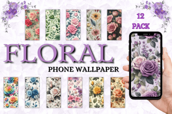 Download FLORAL PHONE WALLPAPER - Premium Resources